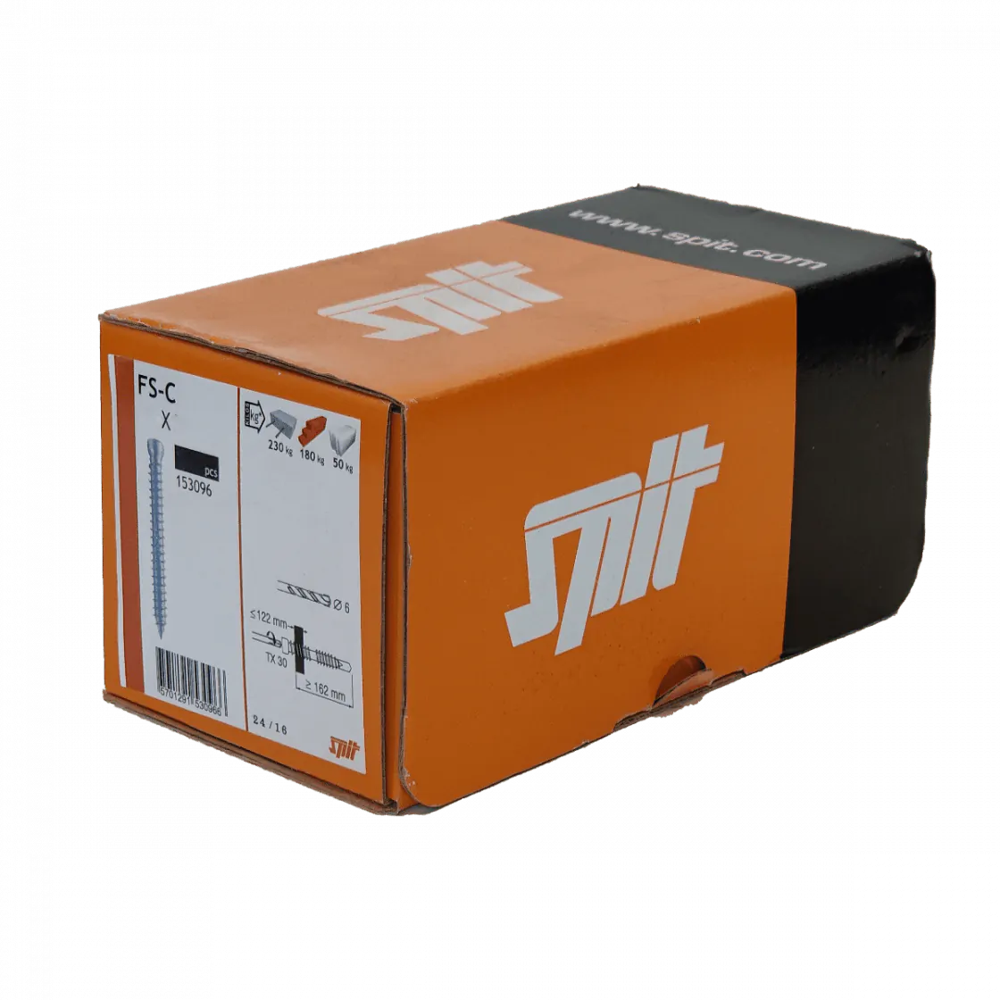 Spit Frame Screw 7.5 × FZB – Corrosion-Resistant Zinc-Plated